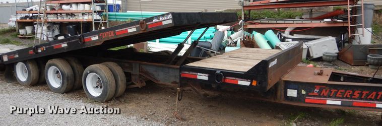 image for item IT9061 2009 Interstate 50TDL  tilt deck equipment trailer