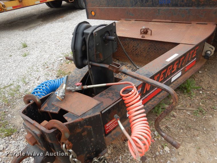 image for item IT9061 2009 Interstate 50TDL  tilt deck equipment trailer
