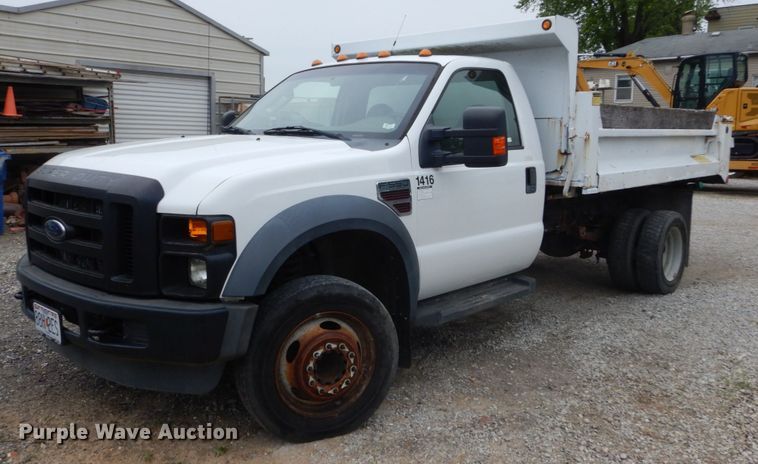 image for item IT9063 2008 Ford F550 XL  dump truck