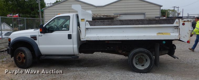 image for item IT9063 2008 Ford F550 XL  dump truck