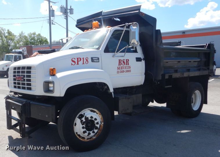 image for item IT9074 1997 GMC C7500  dump truck