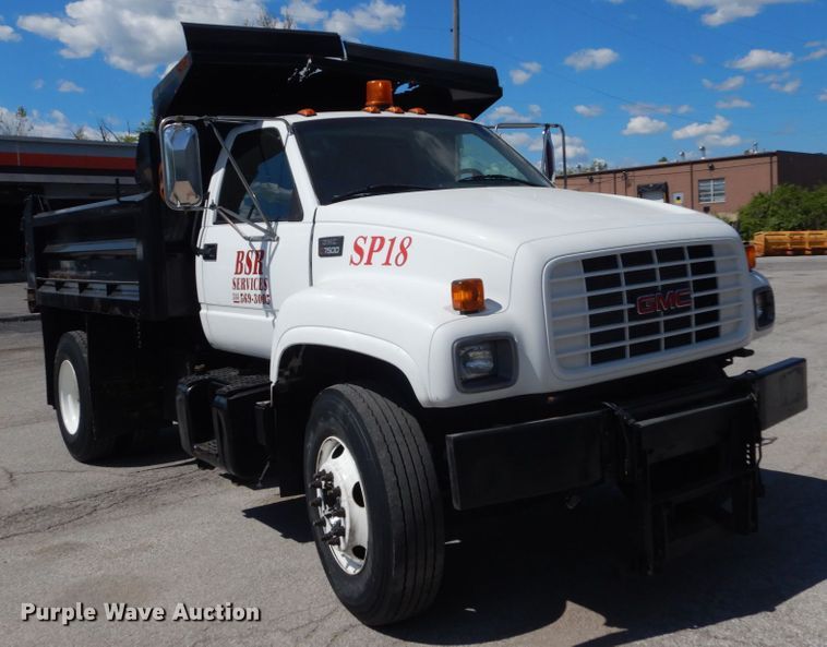 image for item IT9074 1997 GMC C7500  dump truck