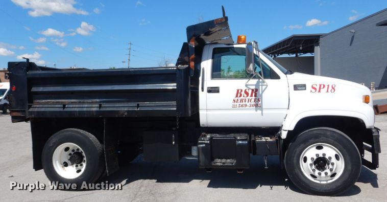 image for item IT9074 1997 GMC C7500  dump truck