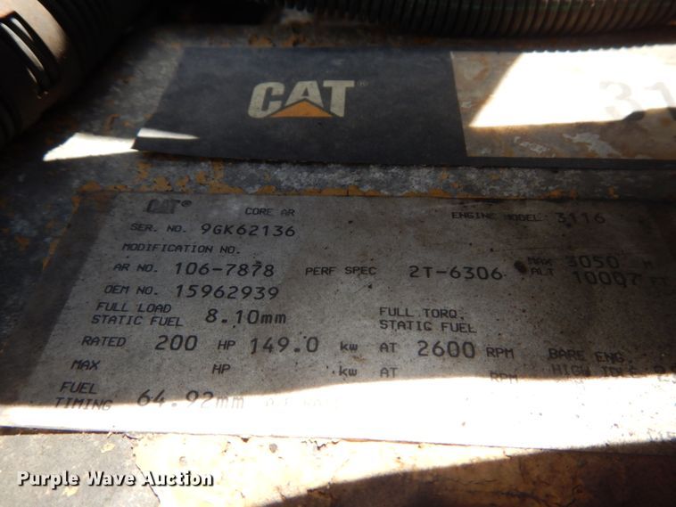 image for item IT9074 1997 GMC C7500  dump truck