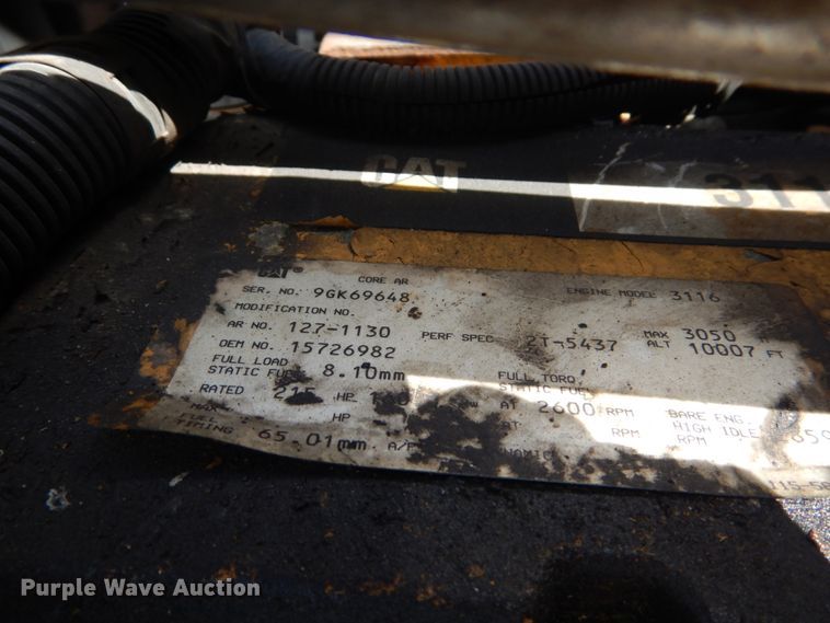 image for item IT9075 1998 GMC C8500  dump truck