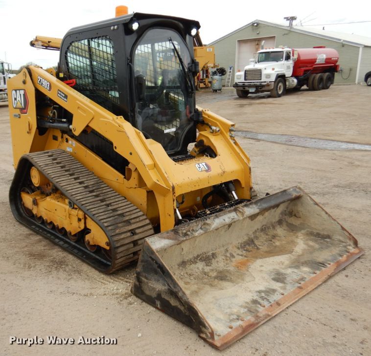 image for item IT9285 2019 Caterpillar 279D3  tracked skid steer loader