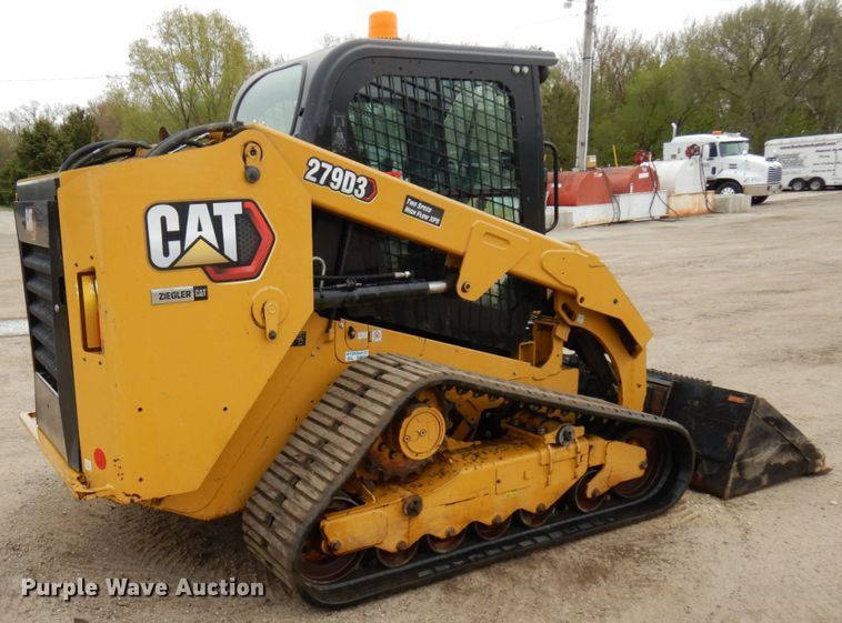 image for item IT9285 2019 Caterpillar 279D3  tracked skid steer loader