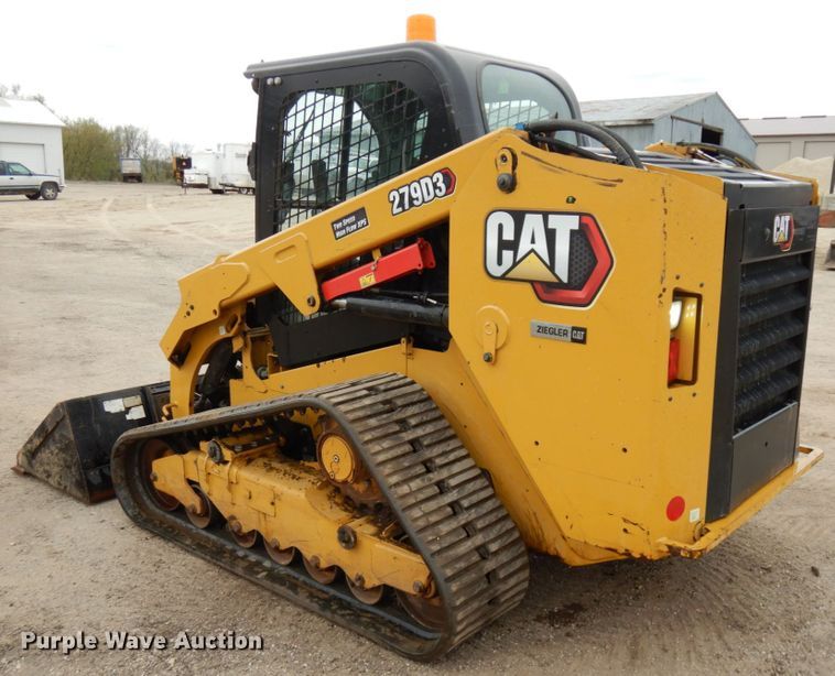 image for item IT9285 2019 Caterpillar 279D3  tracked skid steer loader