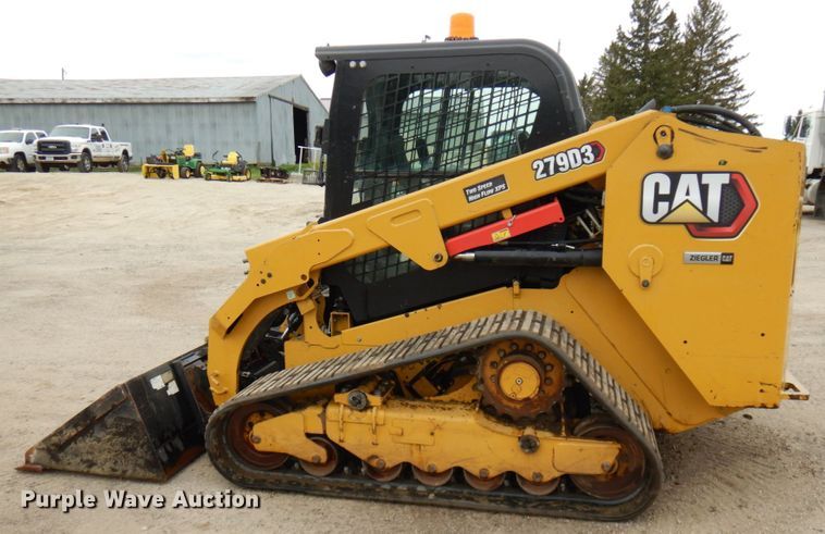 image for item IT9285 2019 Caterpillar 279D3  tracked skid steer loader
