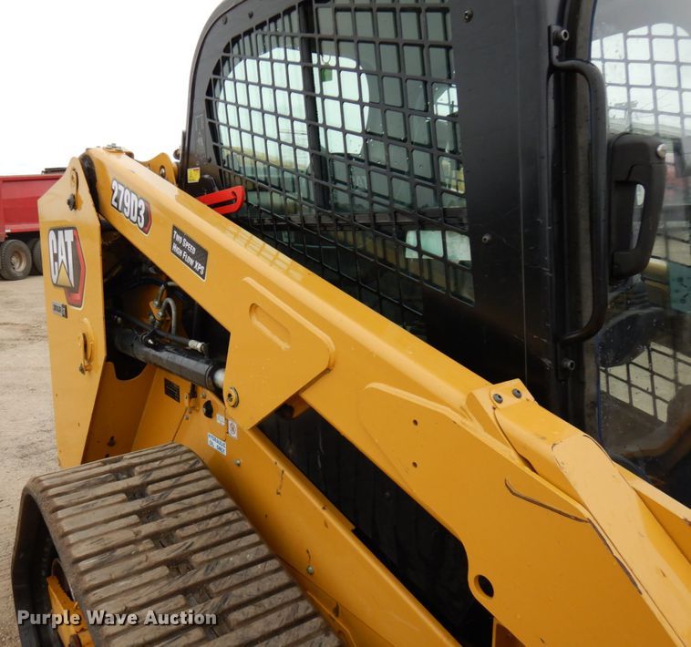 image for item IT9285 2019 Caterpillar 279D3  tracked skid steer loader
