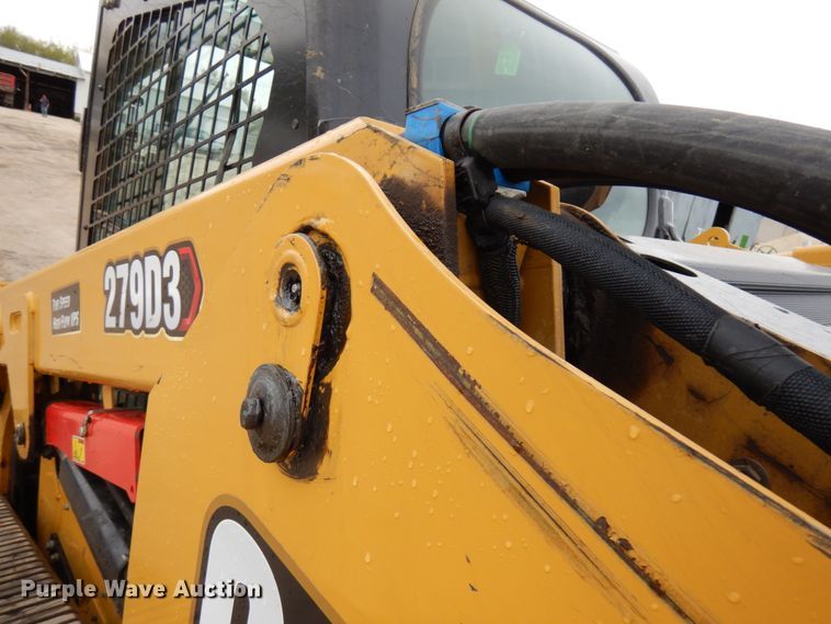 image for item IT9285 2019 Caterpillar 279D3  tracked skid steer loader