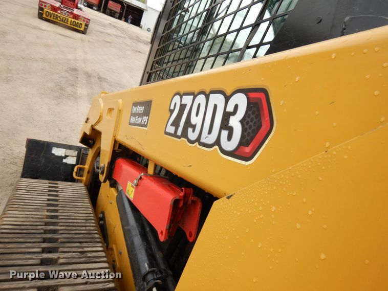 image for item IT9285 2019 Caterpillar 279D3  tracked skid steer loader