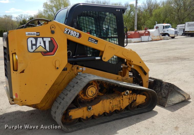 image for item IT9286 2019 Caterpillar 279D3  tracked skid steer loader