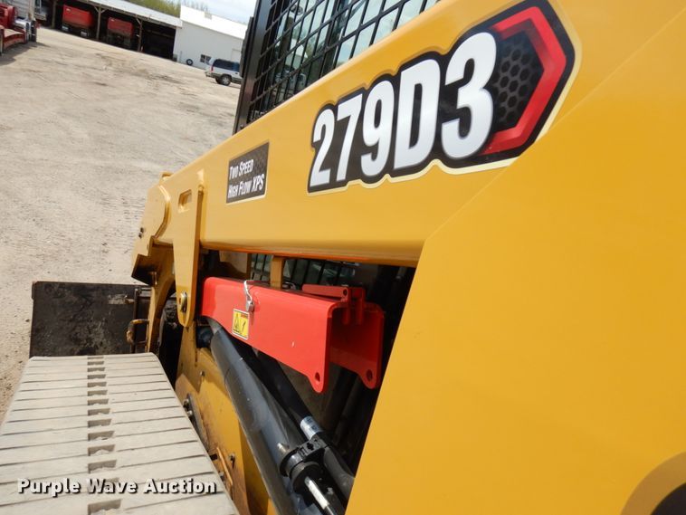 image for item IT9286 2019 Caterpillar 279D3  tracked skid steer loader