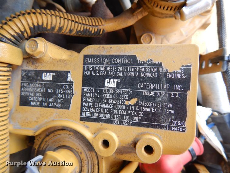 image for item IT9286 2019 Caterpillar 279D3  tracked skid steer loader
