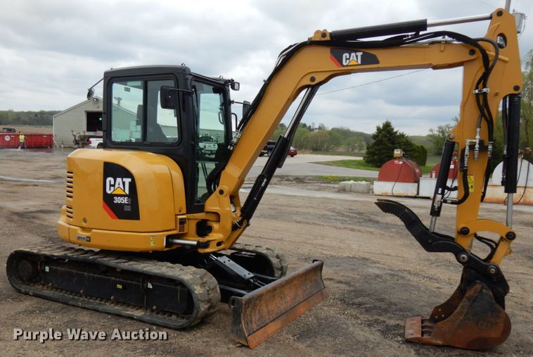 image for item IT9287 2018 Caterpillar 305E2 CR  mini excavator