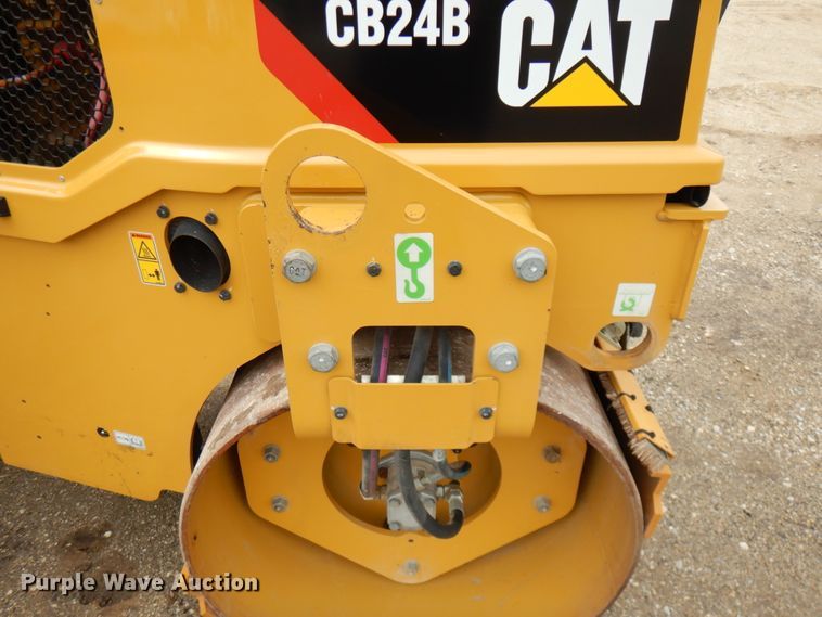 image for item IT9288 2019 Caterpillar CB-24B  double drum vibratory roller