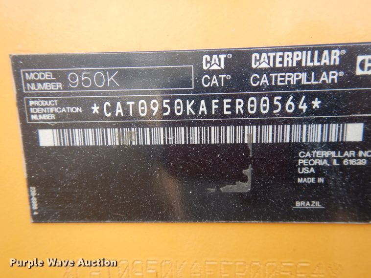image for item IT9293 2014 Caterpillar 950K  wheel loader
