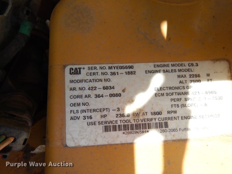 image for item IT9334 2013 Caterpillar 336E L  excavator