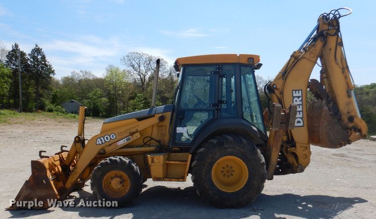 image for item DA5295 2004 John Deere 410G  backhoe