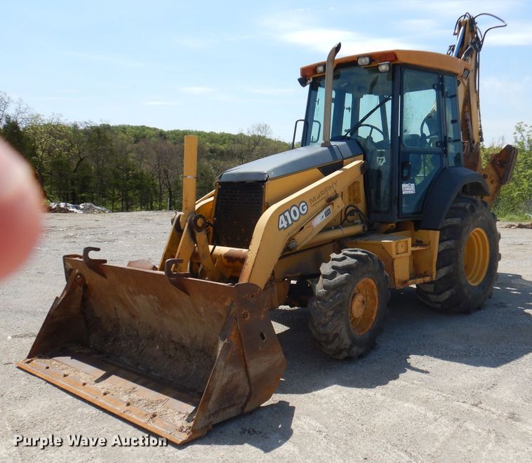image for item DA5295 2004 John Deere 410G  backhoe