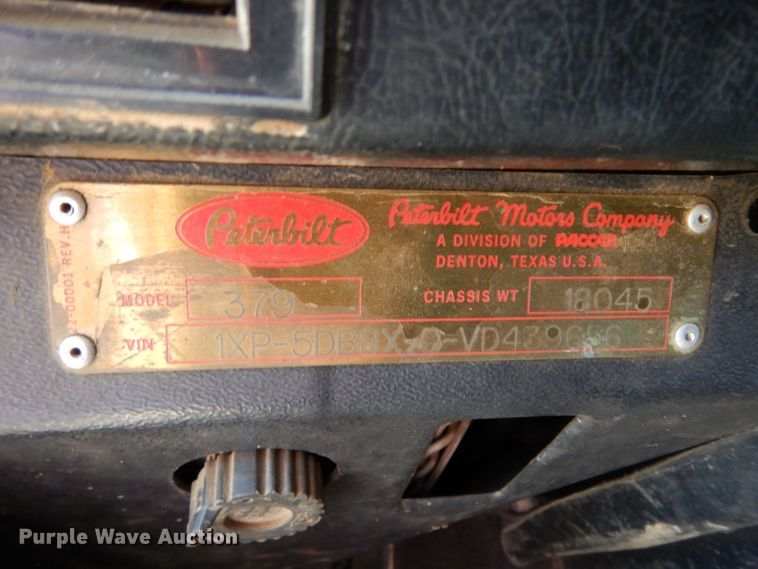 image for item DC2096 1997 Peterbilt 379  semi truck