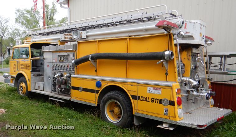 image for item DE8449 1978 American Lafrance  ladder fire truck