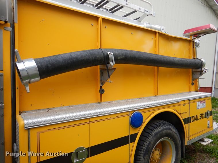 image for item DE8449 1978 American Lafrance  ladder fire truck