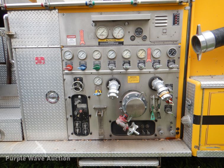 image for item DE8449 1978 American Lafrance  ladder fire truck