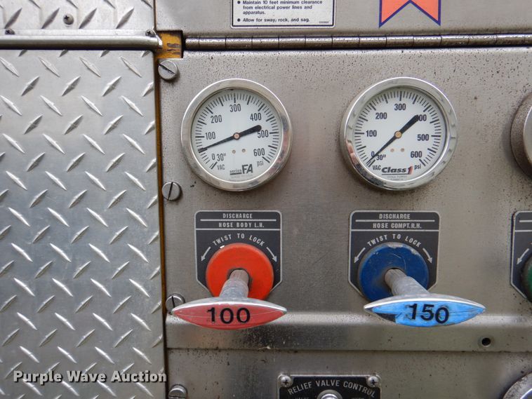 image for item DE8449 1978 American Lafrance  ladder fire truck