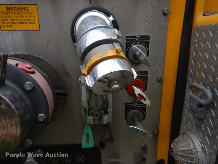 image for item DE8449 1978 American Lafrance  ladder fire truck