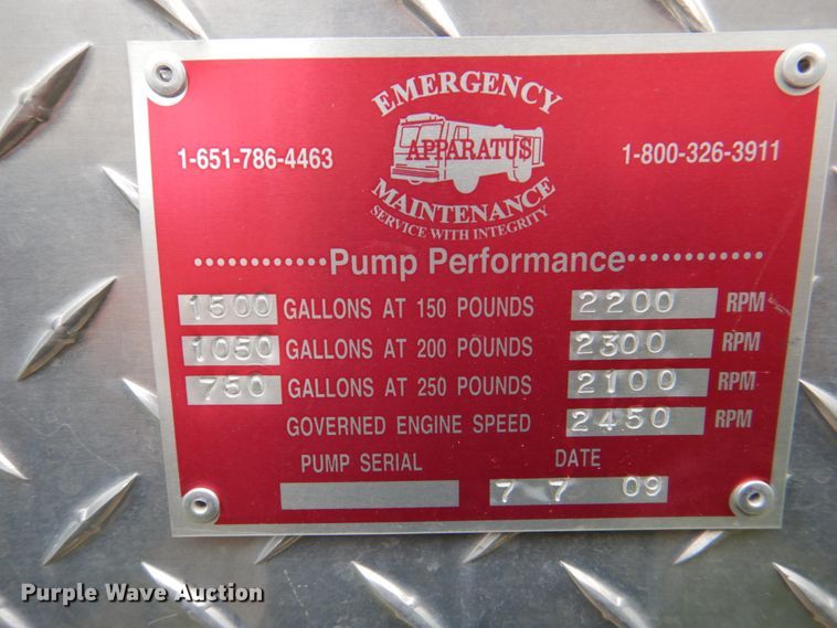 image for item DE8449 1978 American Lafrance  ladder fire truck