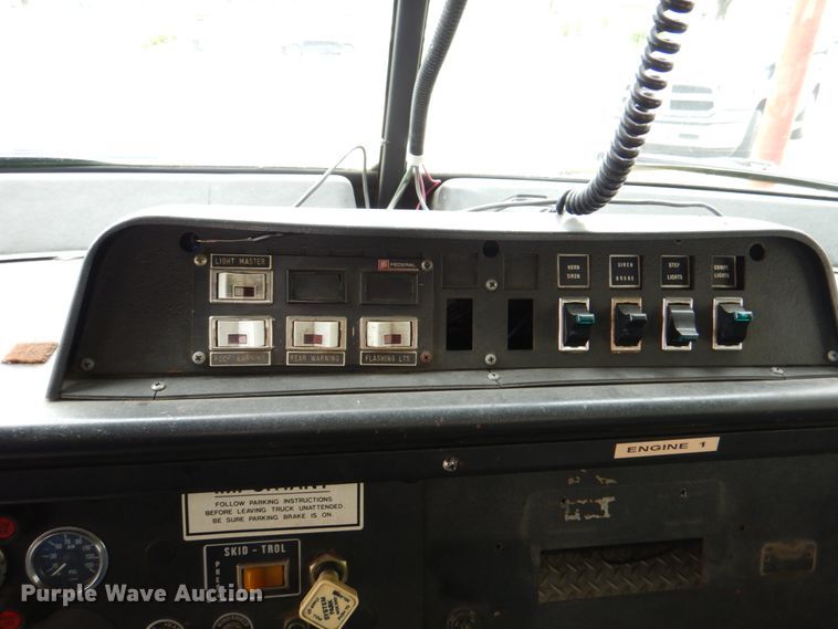 image for item DE8449 1978 American Lafrance  ladder fire truck