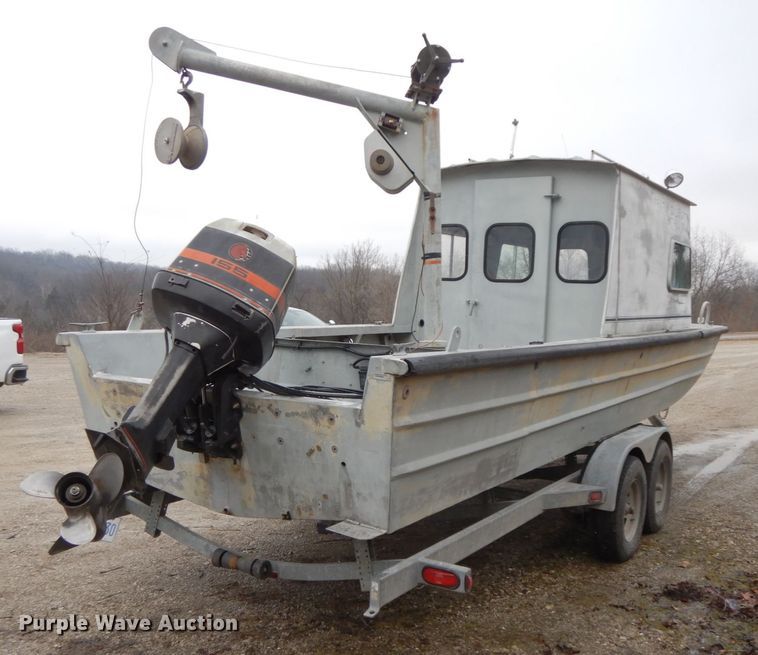 image for item DF6344 1978 Brunswick Marine Dunbar  boat