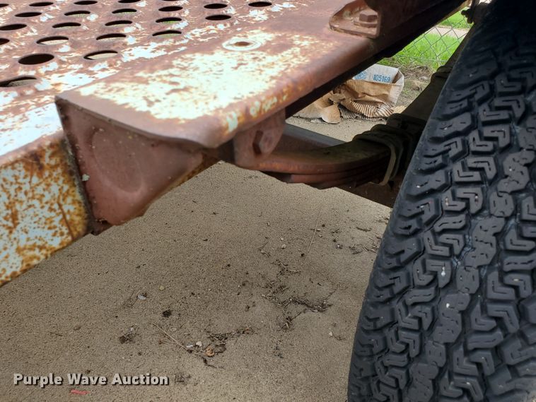 image for item DI5120 Tilt deck utility trailer