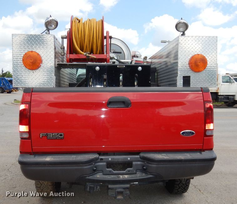 image for item DI6665 2002 Ford F350 Super Duty  brush fire truck