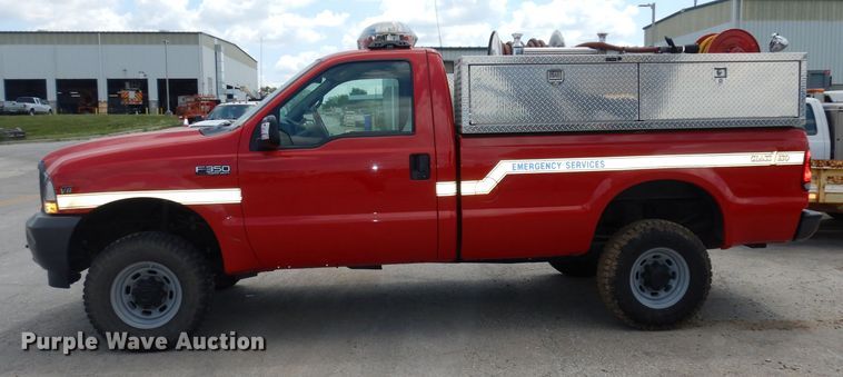 image for item DI6665 2002 Ford F350 Super Duty  brush fire truck