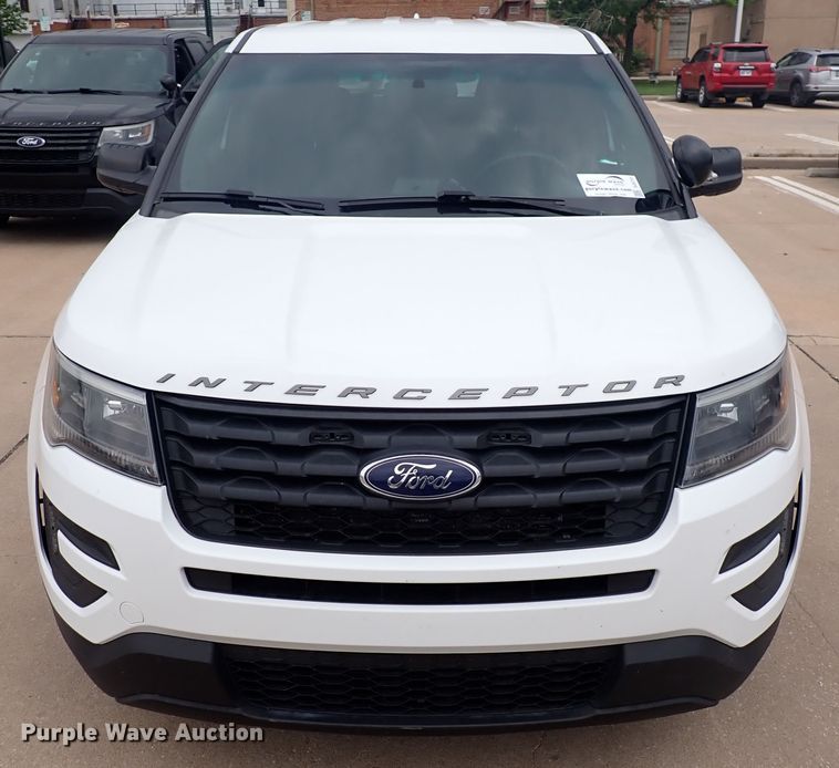 image for item DJ5731 2017 Ford Explorer Police  SUV