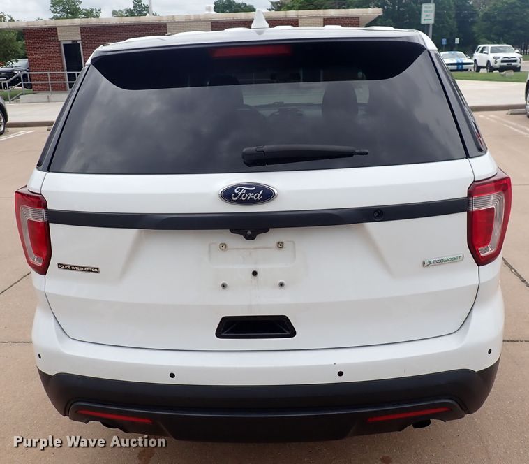 image for item DJ5731 2017 Ford Explorer Police  SUV