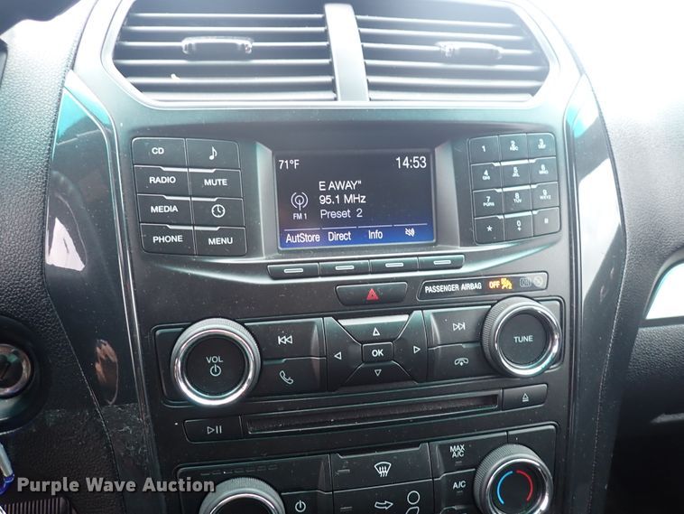 image for item DJ5731 2017 Ford Explorer Police  SUV