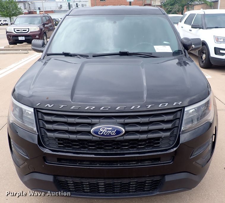 image for item DJ5733 2018 Ford Explorer Police  SUV