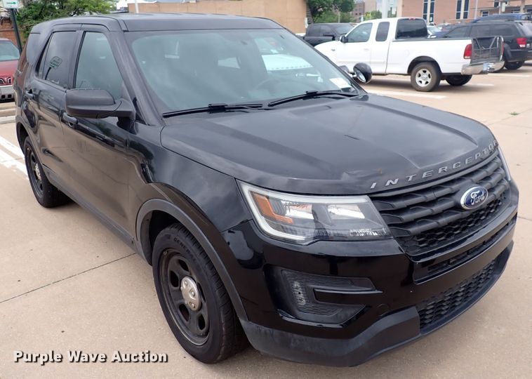 image for item DJ5733 2018 Ford Explorer Police  SUV