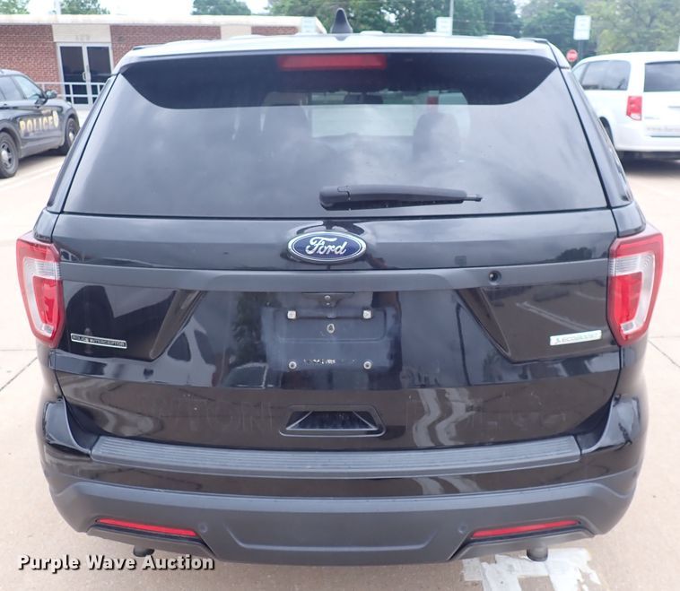 image for item DJ5733 2018 Ford Explorer Police  SUV