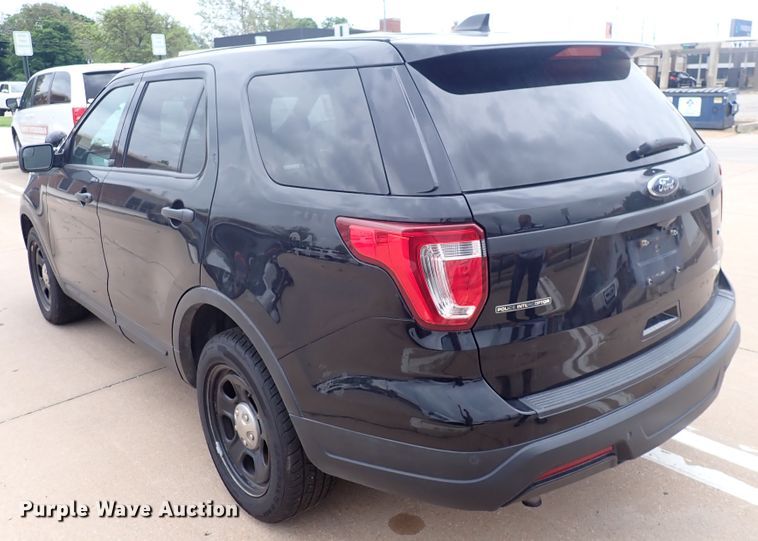 image for item DJ5733 2018 Ford Explorer Police  SUV