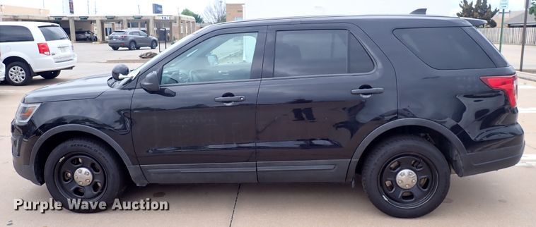 image for item DJ5733 2018 Ford Explorer Police  SUV