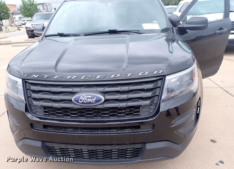 image for item DJ5733 2018 Ford Explorer Police  SUV