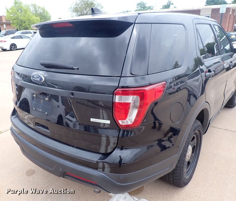 image for item DJ5733 2018 Ford Explorer Police  SUV