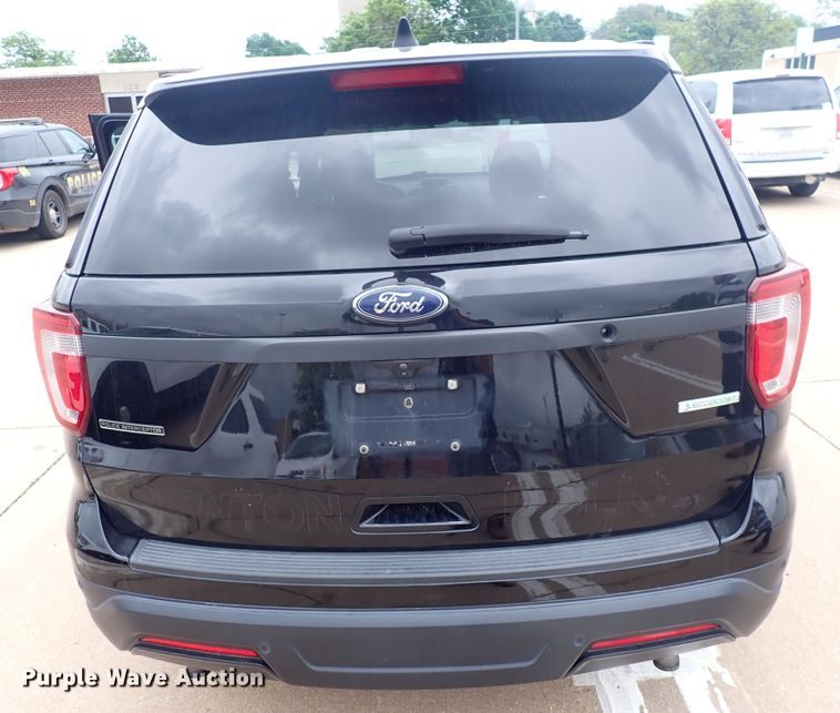 image for item DJ5733 2018 Ford Explorer Police  SUV