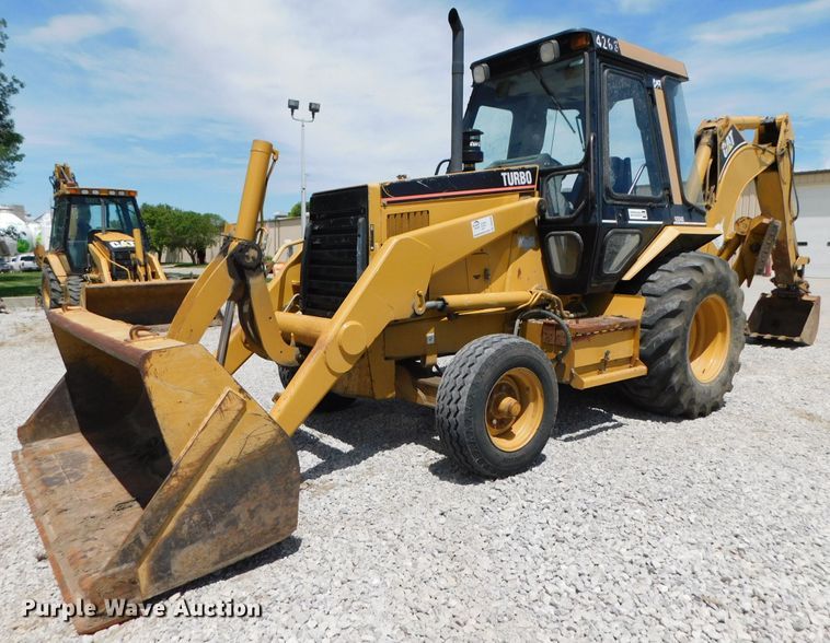 image for item DK8545 1995 Caterpillar 426B  backhoe