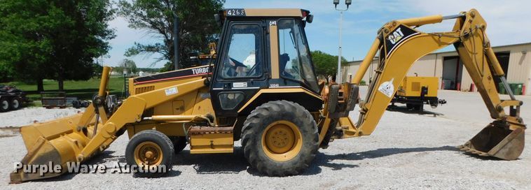 image for item DK8545 1995 Caterpillar 426B  backhoe